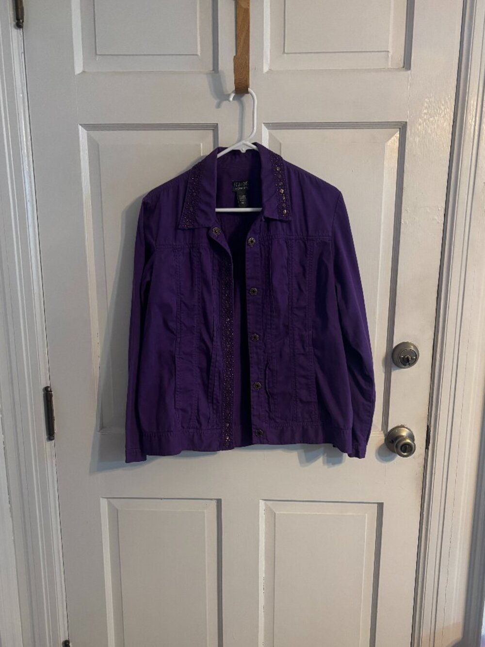 Chico's Purple Jacket